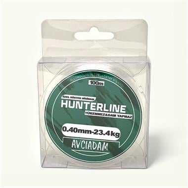 Hunterlıne 0,40mm - 23,4kg 100m Fluorocarbon Köstek Misinası