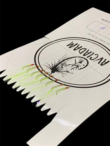 İstavrit Çaparisi Beyaz İğneli 8li Tekne