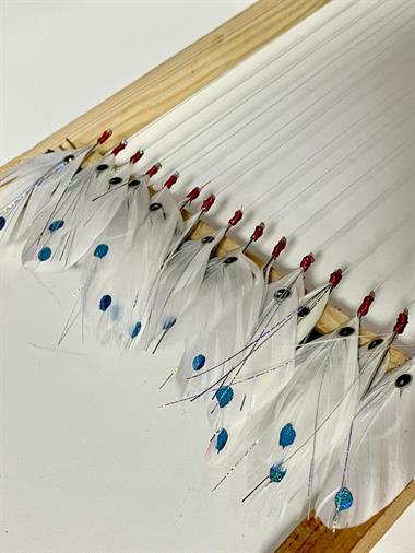 Palamut Çaparisi - Beyaz Mavi Sarı Hologram