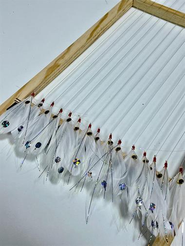 Palamut Çaparisi -  Beyaz Tüy  Hologram