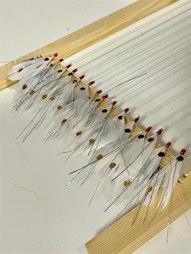 Palamut Çaparisi - Beyaz Tüy Sarı Hologram