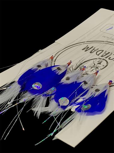 Tüy Çapari Mavi Beyaz