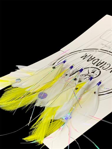 Tüy Çapari Sarı Üstü Beyaz