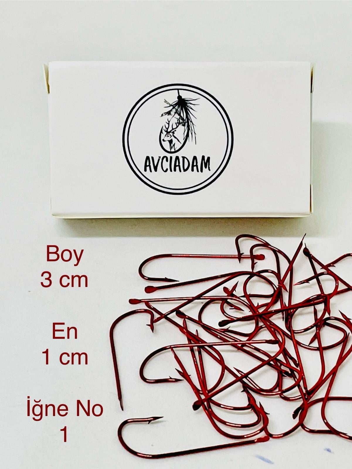 16001 Kırmızı İğne No:1