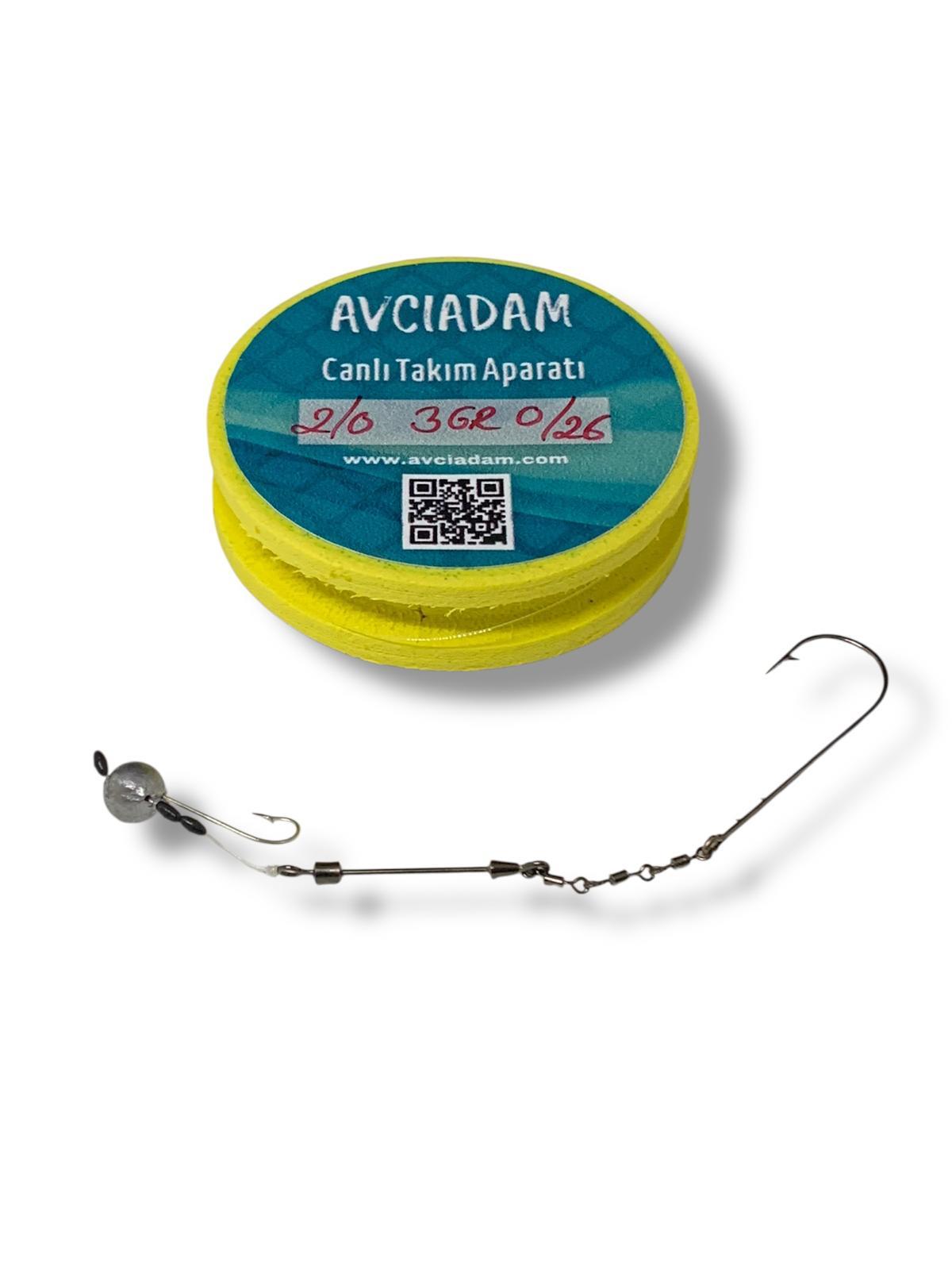 Canlı Lüfer Takımı Aparatı (2/0)(0/26)(3gr)( Seaguar )