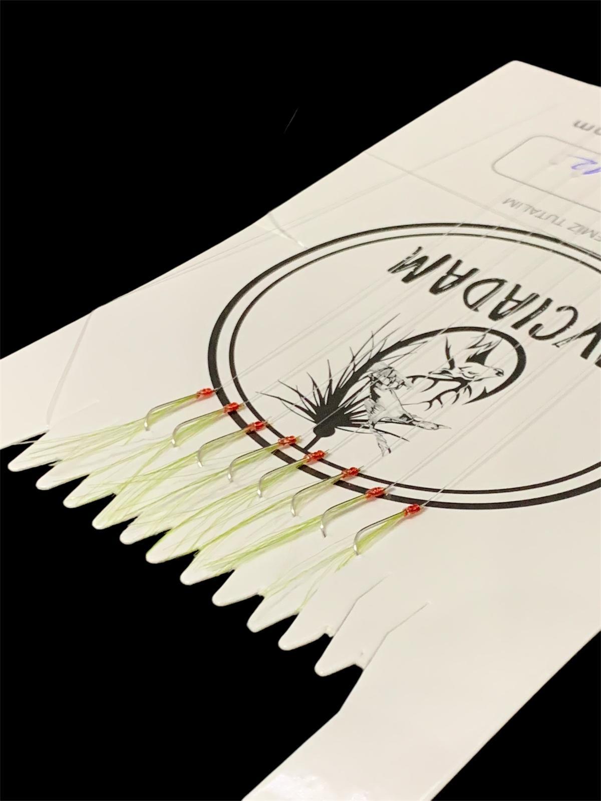 İstavrit Çaparisi Beyaz İğneli 8 li (Tekne)