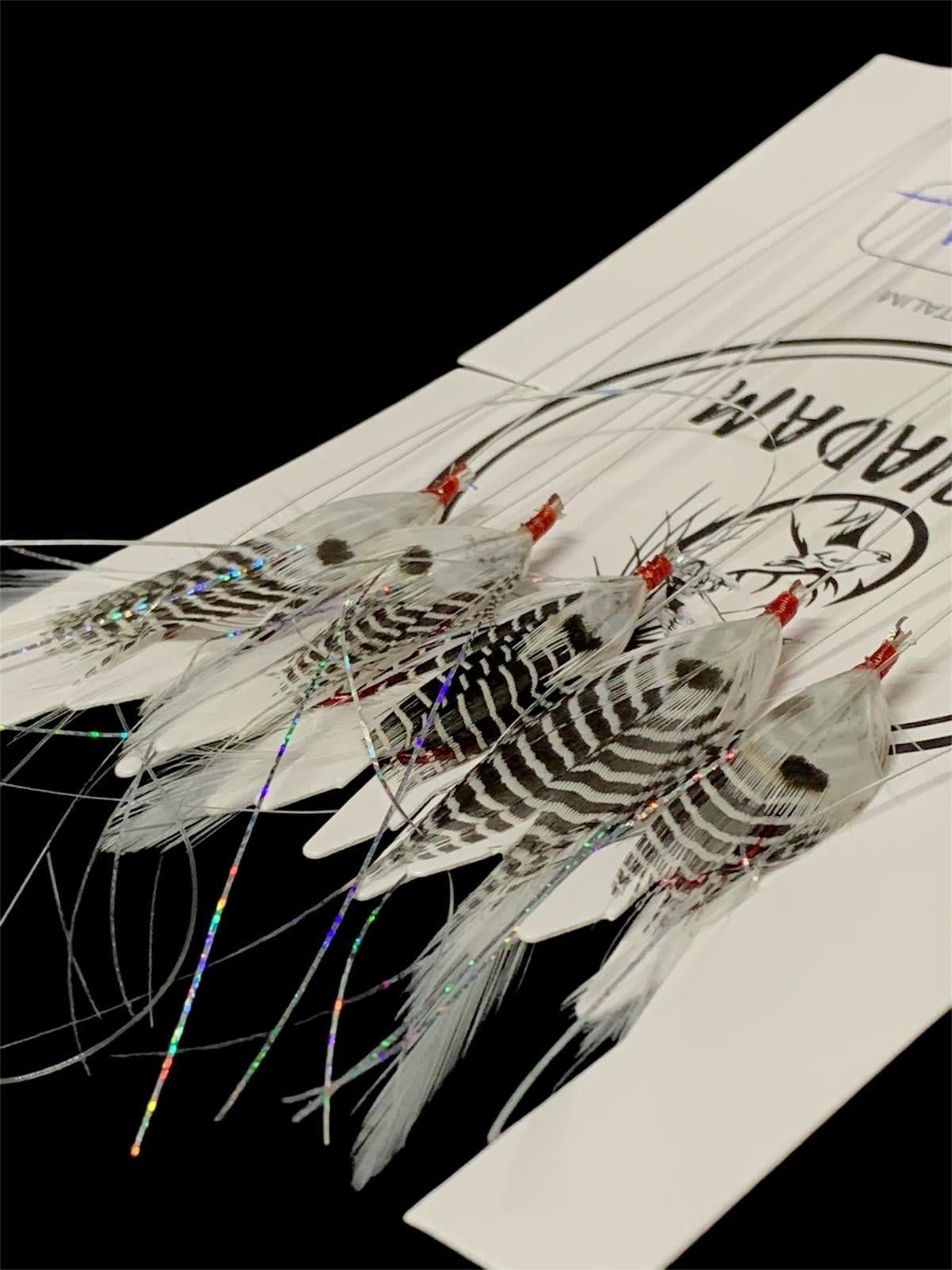 Tüy Çapari Siyah Beyaz