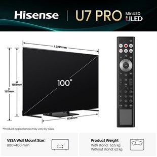 HISENSE 100U7Q PRO 100