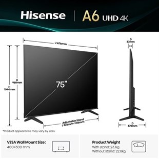 HISENSE 75A69Q 75