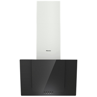 HISENSE CH6IN6BXBG CAM+PASLANMAZ ÇELİK 60CM DAVLUMBAZ SİYAH