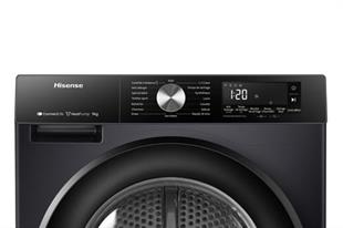 HISENSE DH3S902BB3  9 KG. A+++ WIFI INV ÇAMAŞIR KURUTMA MAKİNESİ SİYAH