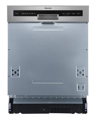 HISENSE HI620D10X 6  PROGRAM 14 KİŞİLİK YARI ANKASTRE BULAŞIK MAKİNESİ INOX