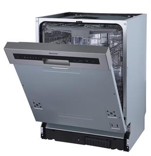 HISENSE HI620D10X 6  PROGRAM 14 KİŞİLİK YARI ANKASTRE BULAŞIK MAKİNESİ INOX