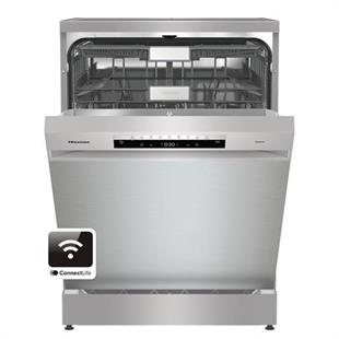 HISENSE HS693C60XAD 7 PROG.16 KİŞİLİK A+++  INV. WIFI SOLO BULAŞIK MAKİNESİ INOX