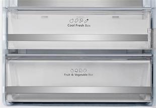 HISENSE RB645N4BFE 495 Lt. ÇİFT KAPILI NO FROST INV.  KOMBİ BUZDOLABI SİYAH