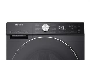 HISENSE WD5S1045BB 10,5 KG YIKAMA 6 KG KURUTMA 1400 DEVİR KURUTMALI ÇAMAŞIR MAKİNESİ SİYAH