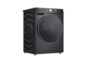 HISENSE WD5S1045BB 10,5 KG YIKAMA 6 KG KURUTMA 1400 DEVİR KURUTMALI ÇAMAŞIR MAKİNESİ SİYAH