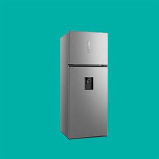 HISENSE RT600N4WC2 467 LT. INV. ÇİFT KAPILI NO FROST SU SEBİLLİ BUZDOLABI INOX