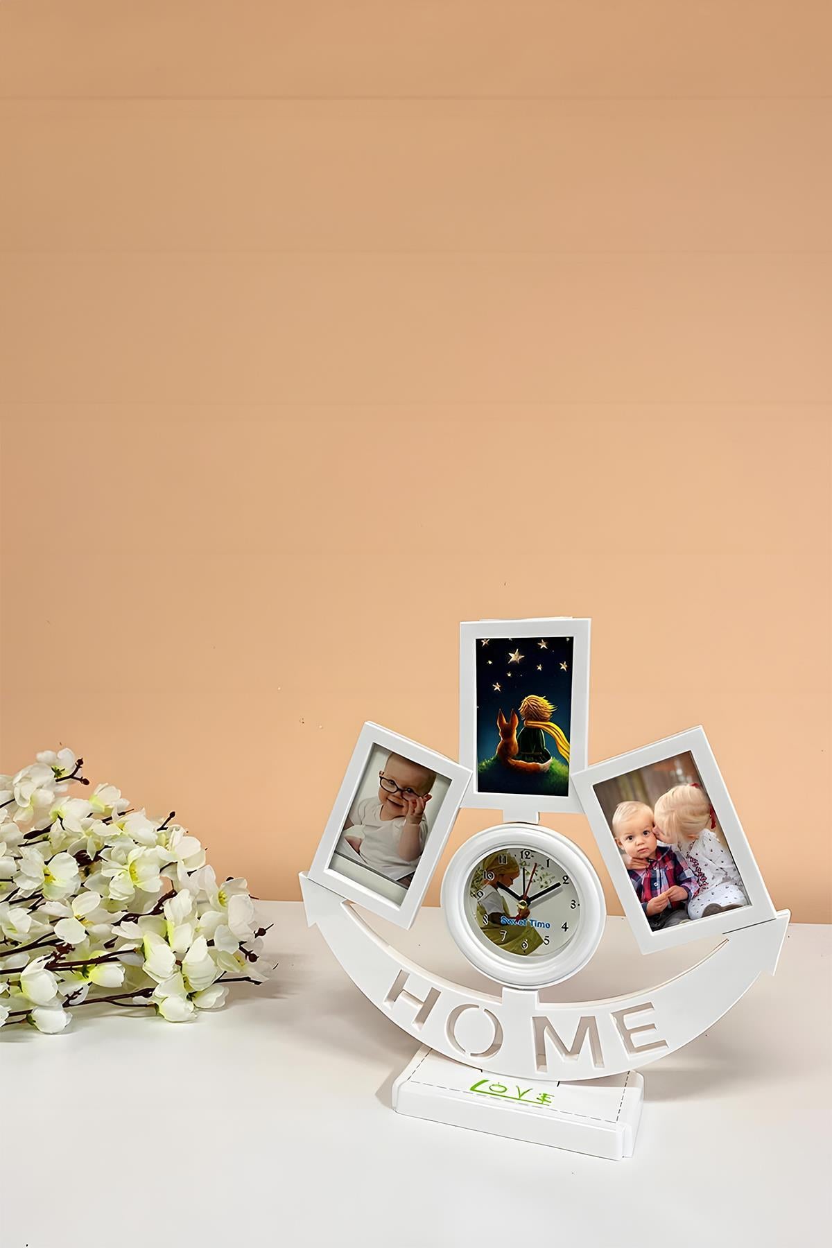 Çalar Saatli Home Fotoğraf Çerçevesi