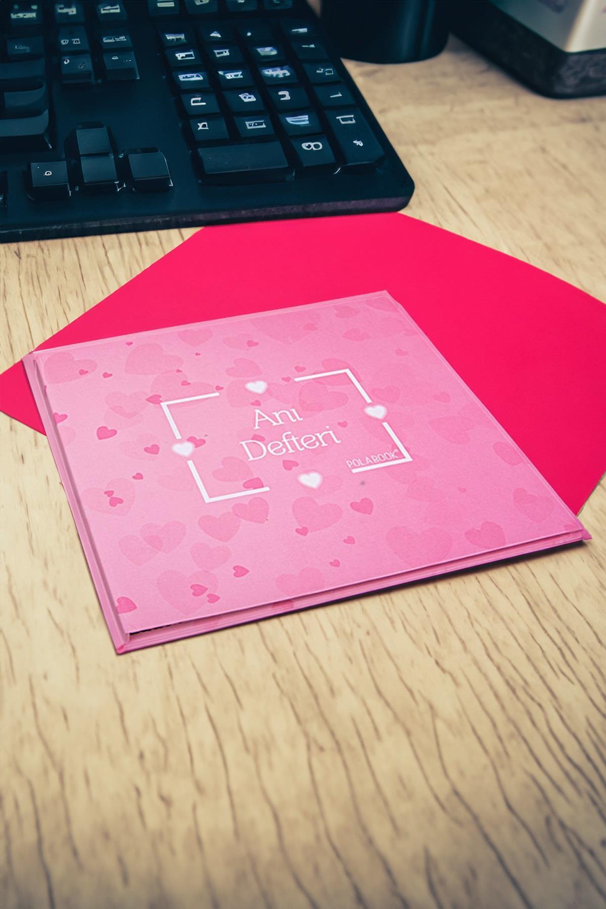 Pembe Anı Defteri ve 20 Pola Baskı