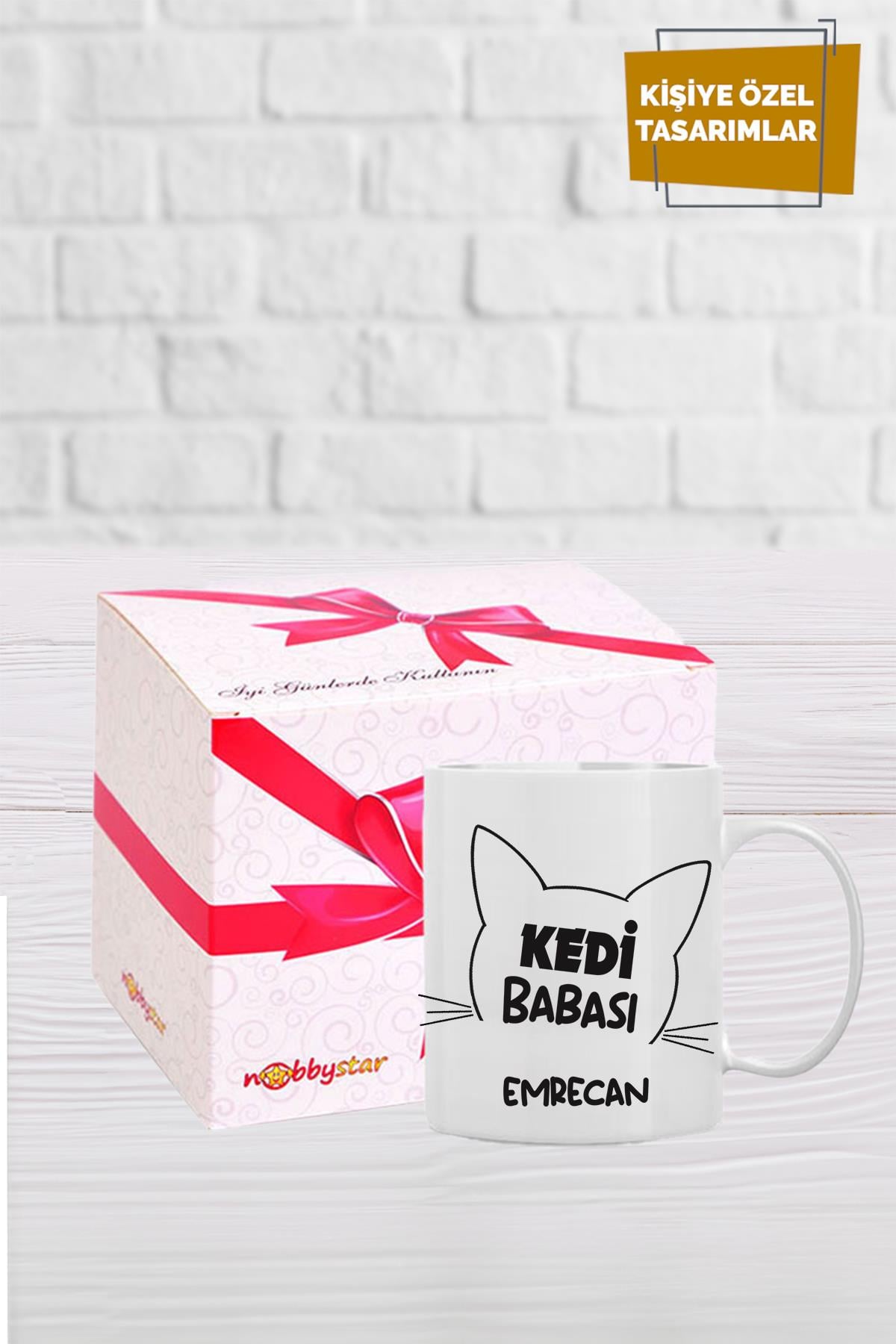 Kedi Babası Kupa Bardak