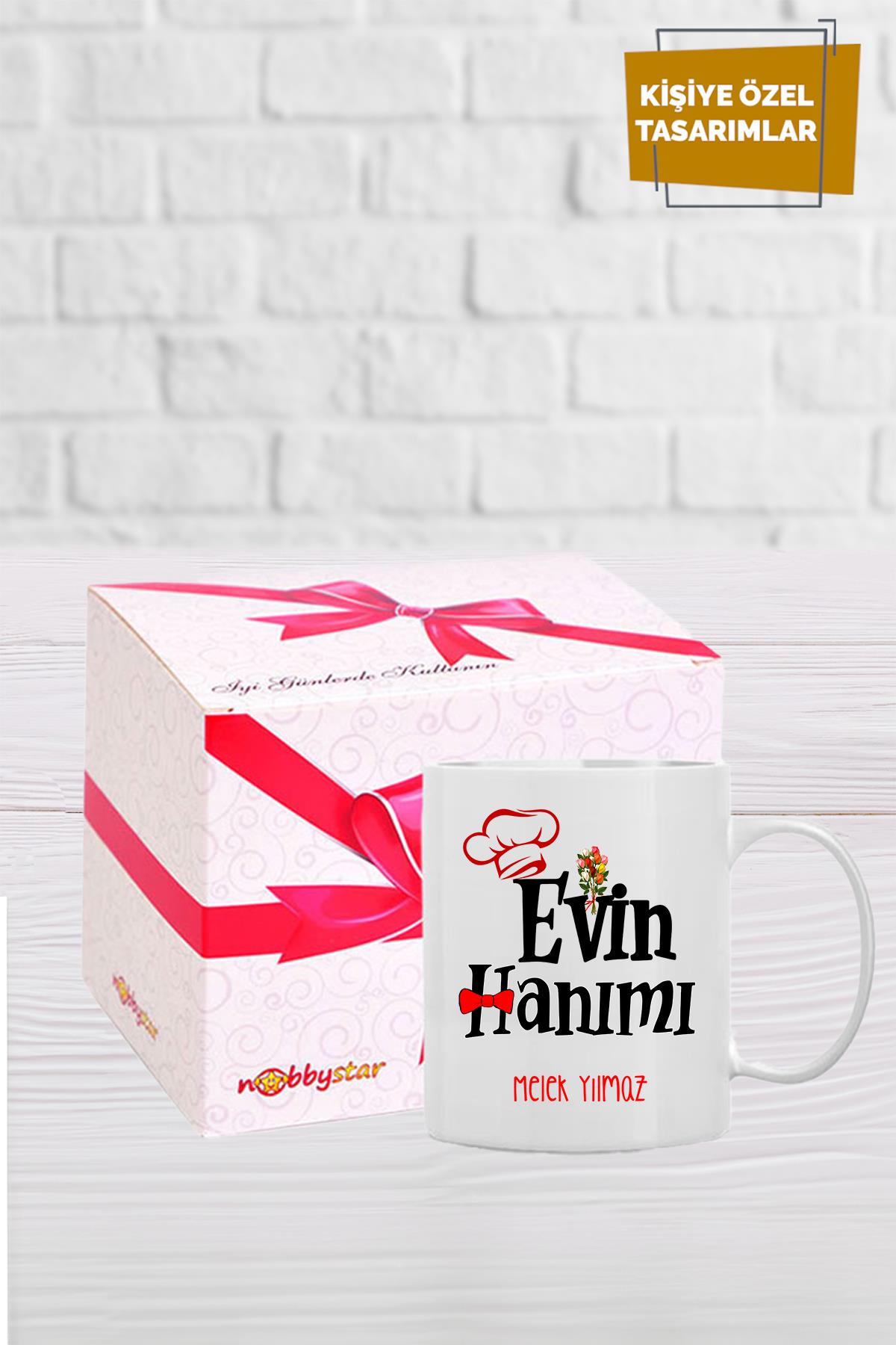 Kişiye Özel Evin Hanımı  Kupa Bardak