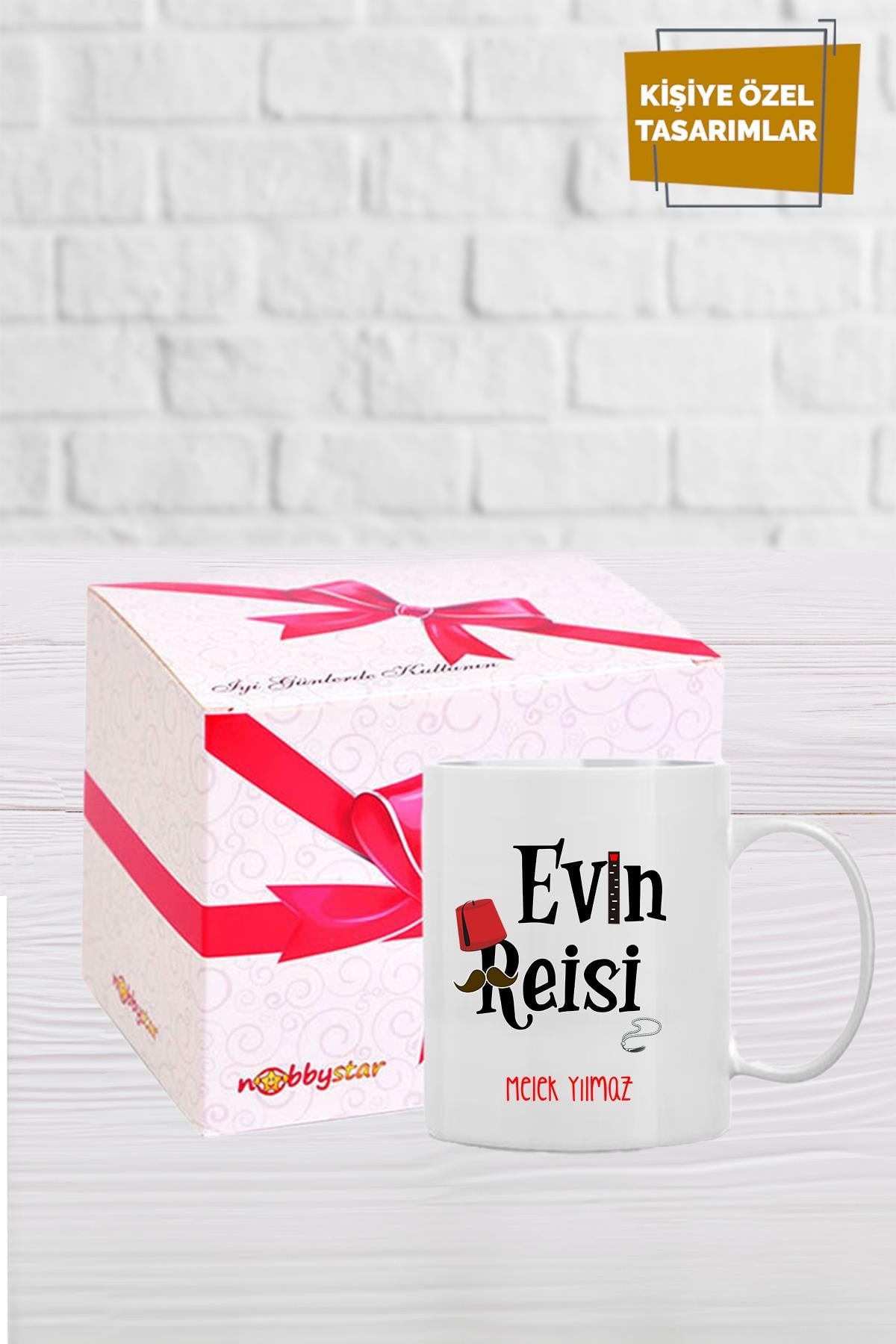 Kişiye Özel Evin Reisi Kupa Bardak