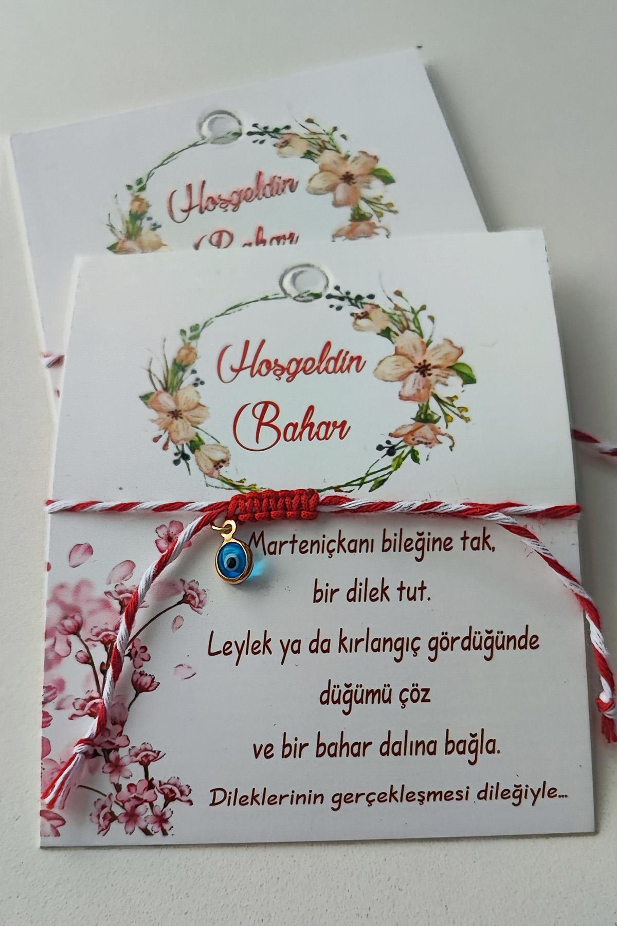 Nazar Boncuklu Şans Bilekliği Marteniçka