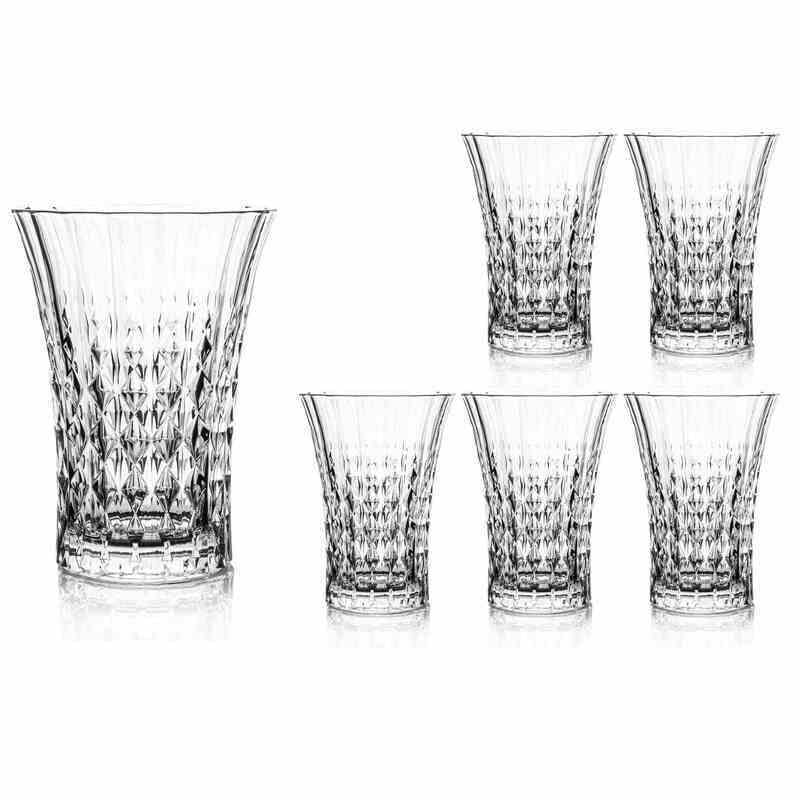 LADY DİAMOND 6LI BARDAK 36 CL