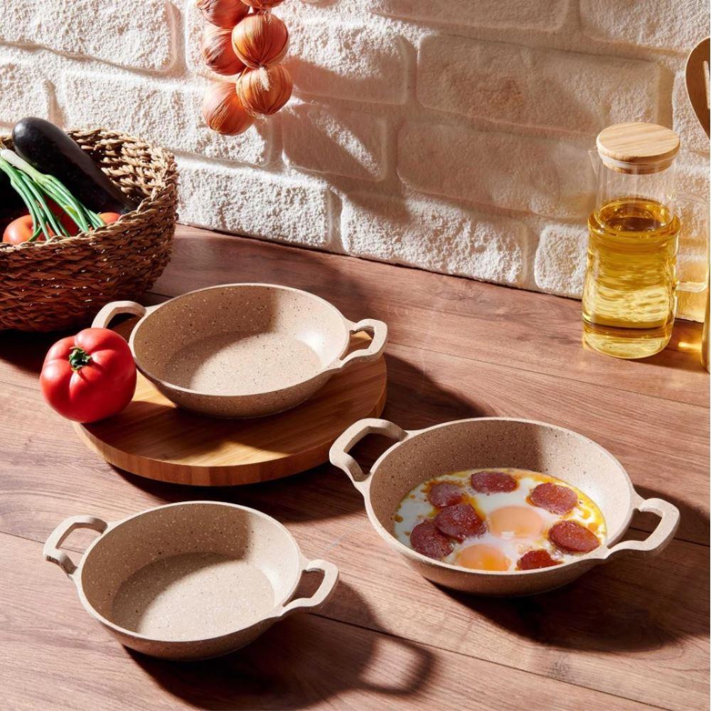 ARYILDIZ PARMA SAHAN SET 3P KUM BEJİ