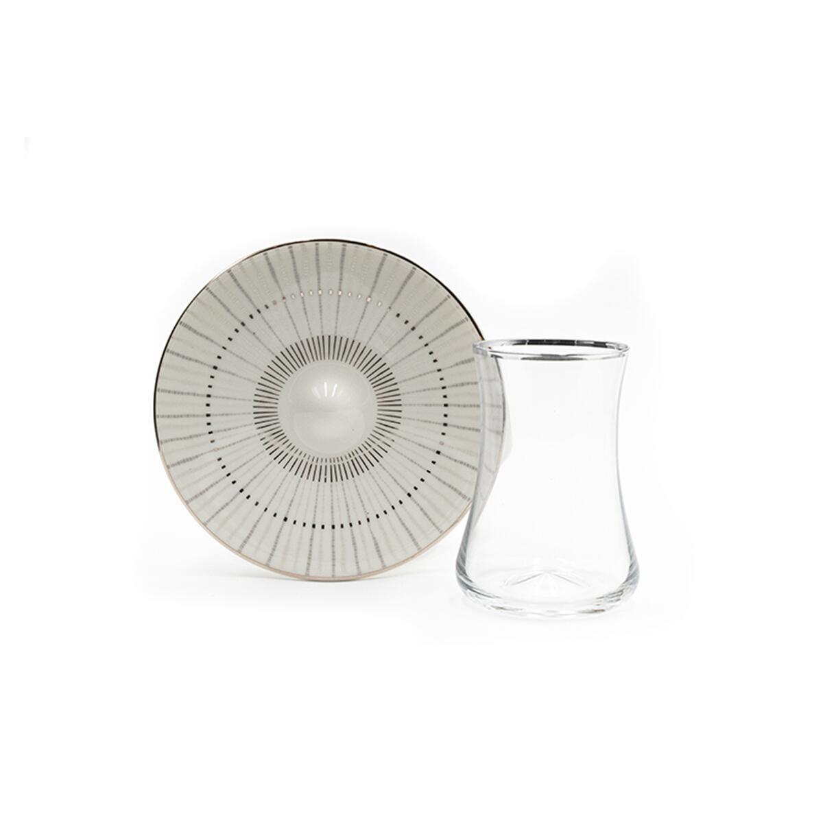 EVALİZA DIRECTION LINES 6LI ÇAY SETİ