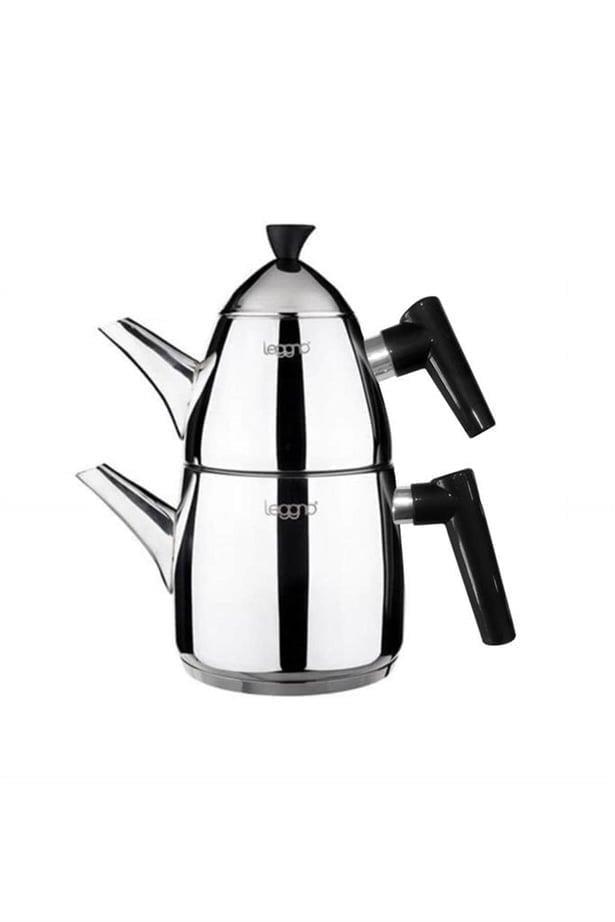 LEGGNO JOY S ÇAYDANLIK SETI, 0,75LT+1,5 LT SOFT TOUCH SİYAH