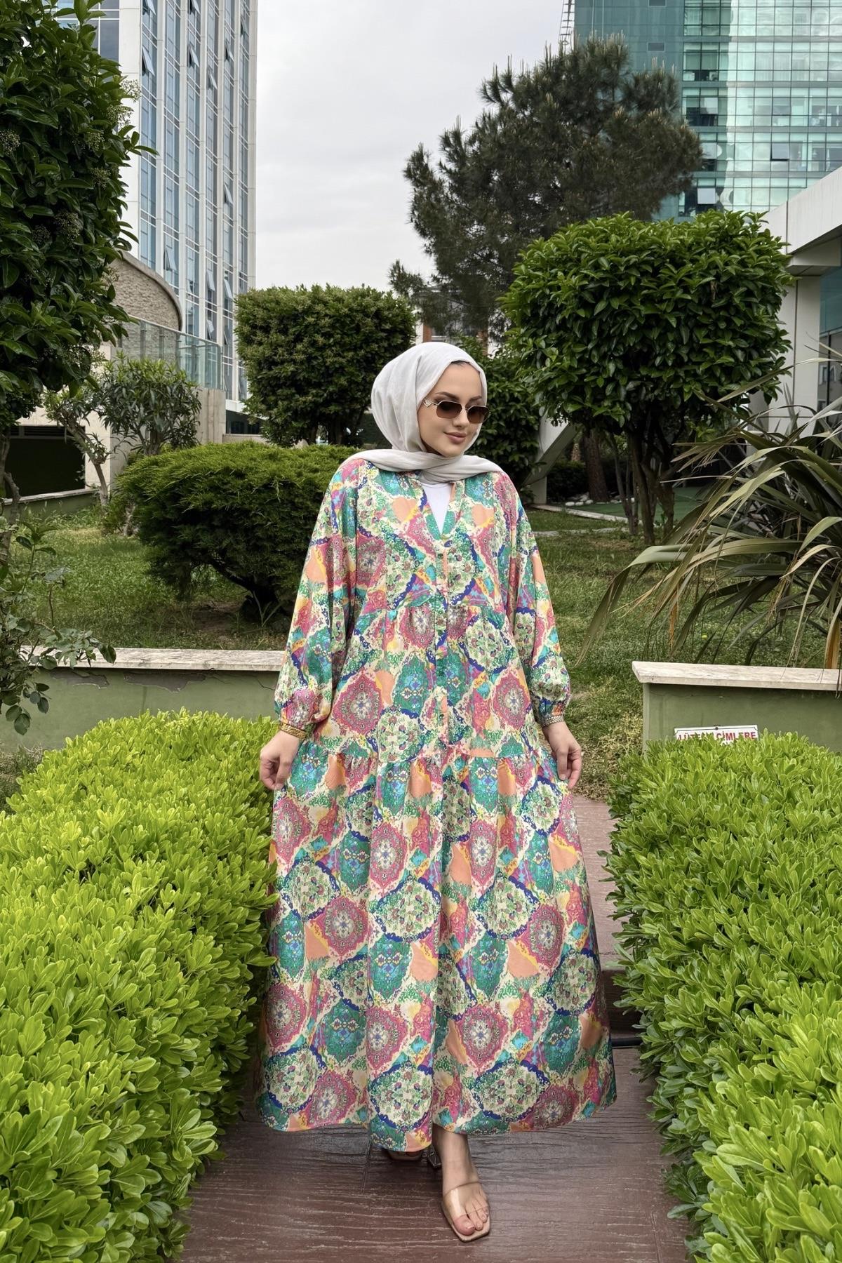 Alaçatı Viskon Elbise