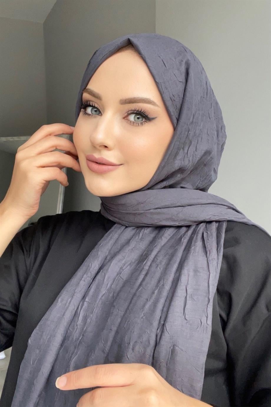 Antrasit Bambu Şal