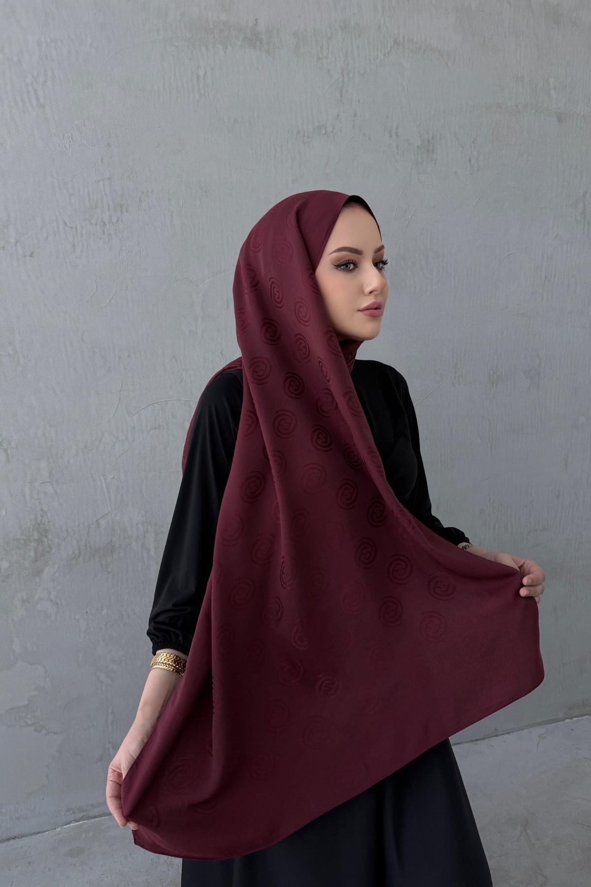 Bordo Naila Şal 
