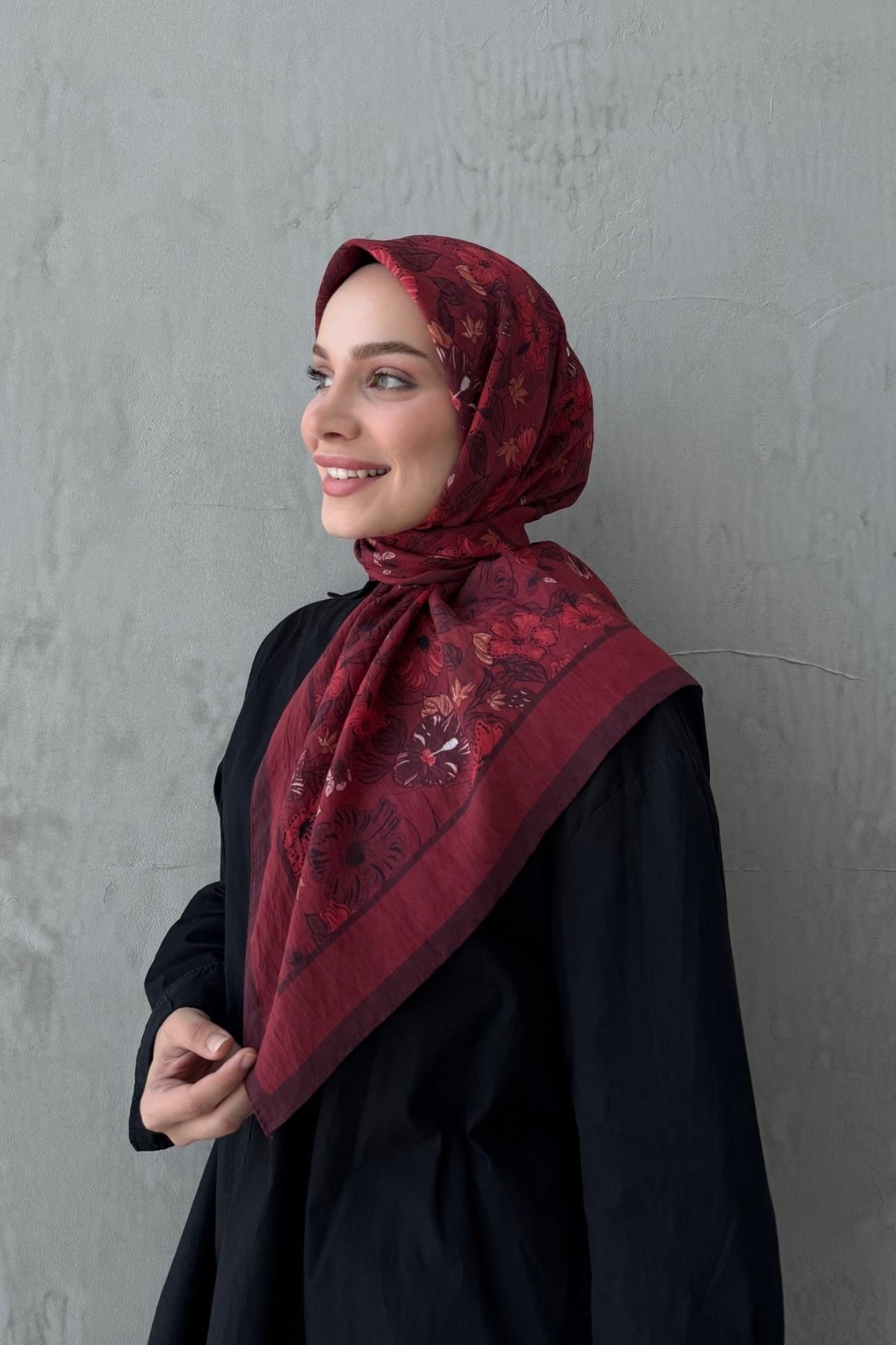 Bordo&Bordo Rüya Modal İpek Eşarp