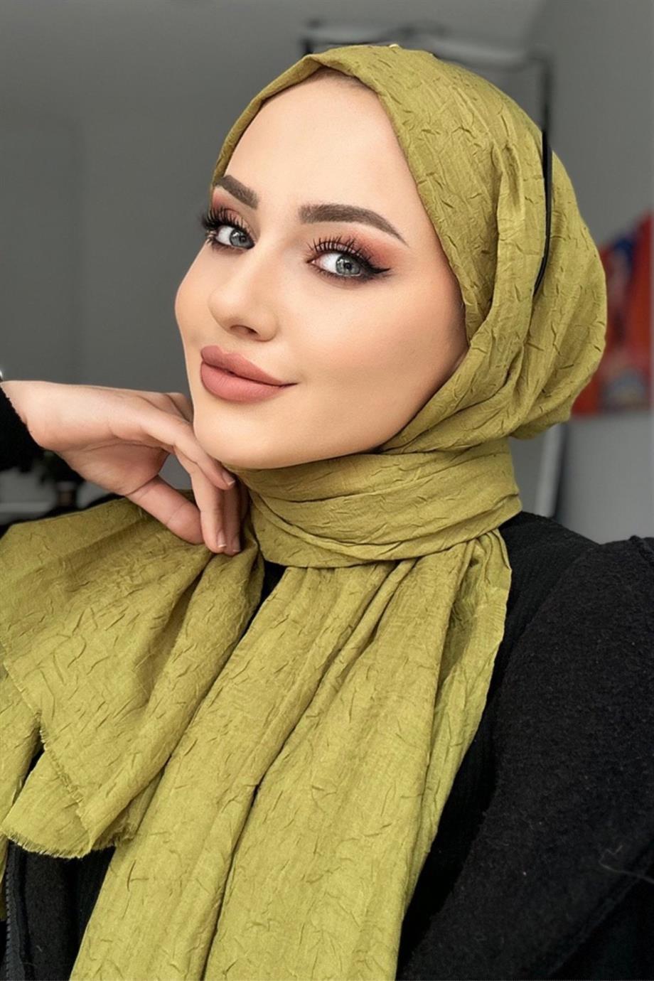 Fıstık Bambu Şal