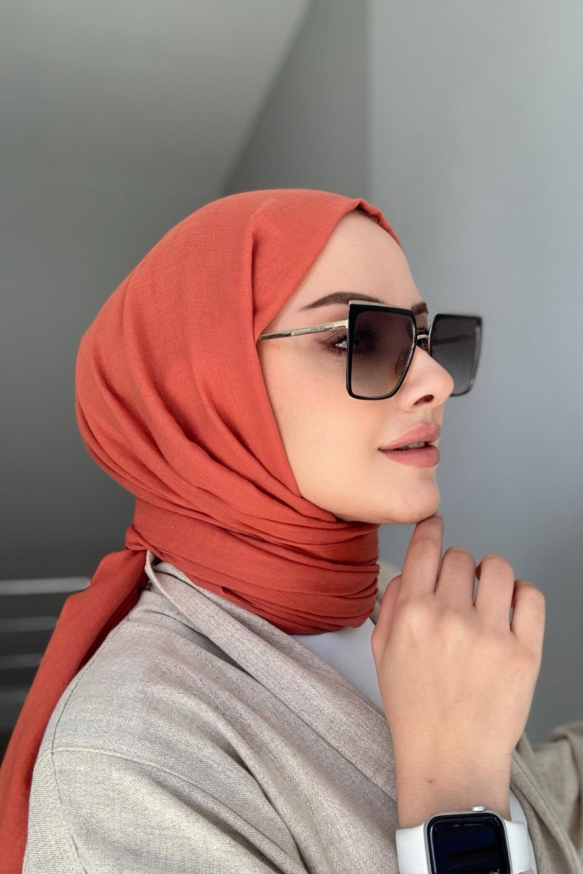 Fresh Pamuk Şal Şeftali