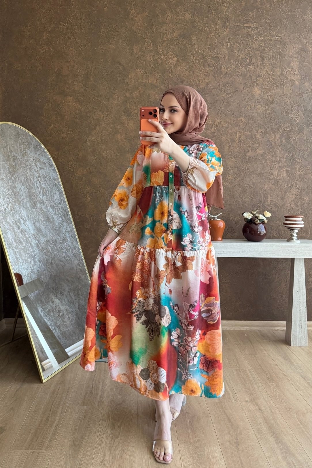 Hanne Pamuk Vual Elbise 