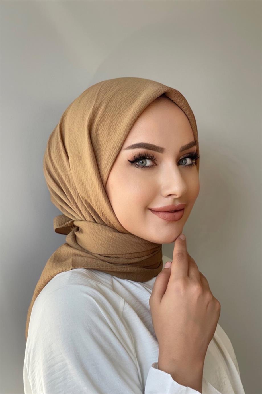 Hardal Naturel Eşarp