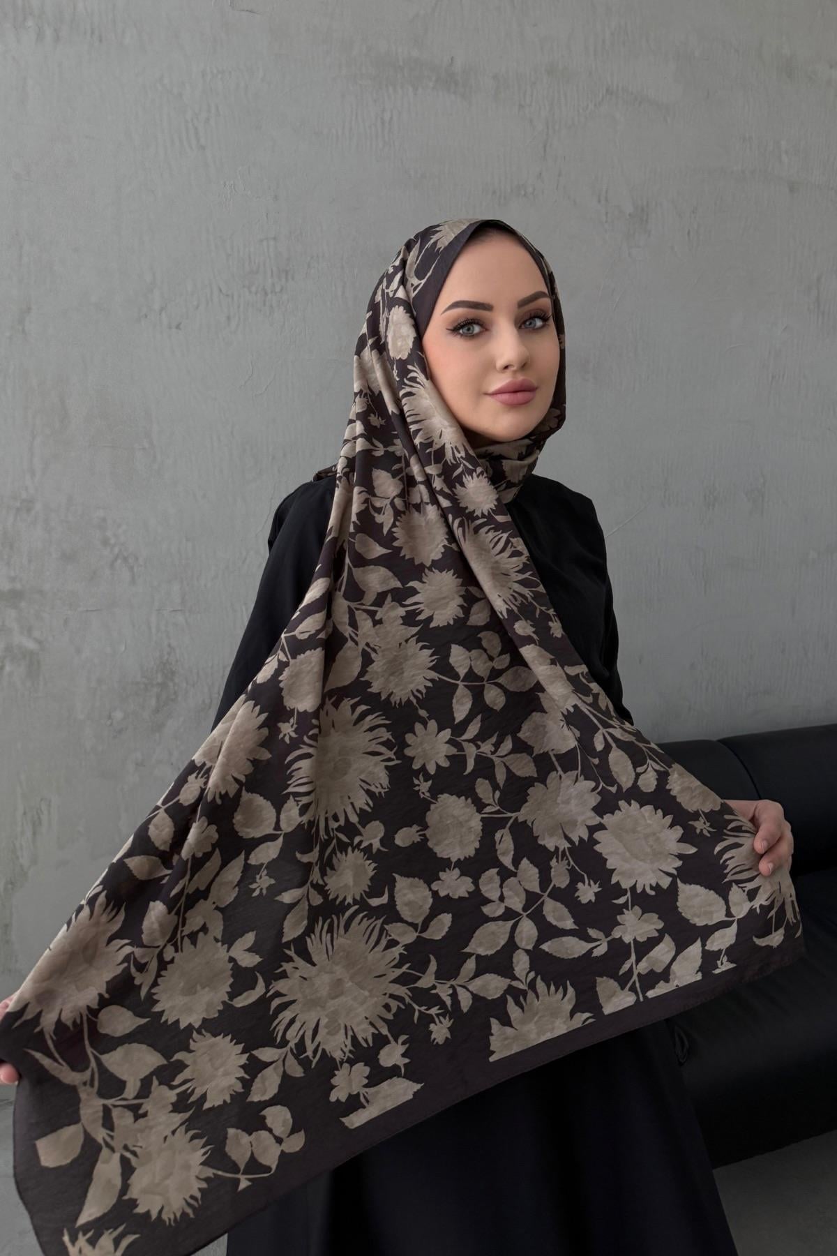 Kahverengi Eylülzade Tensel Şal