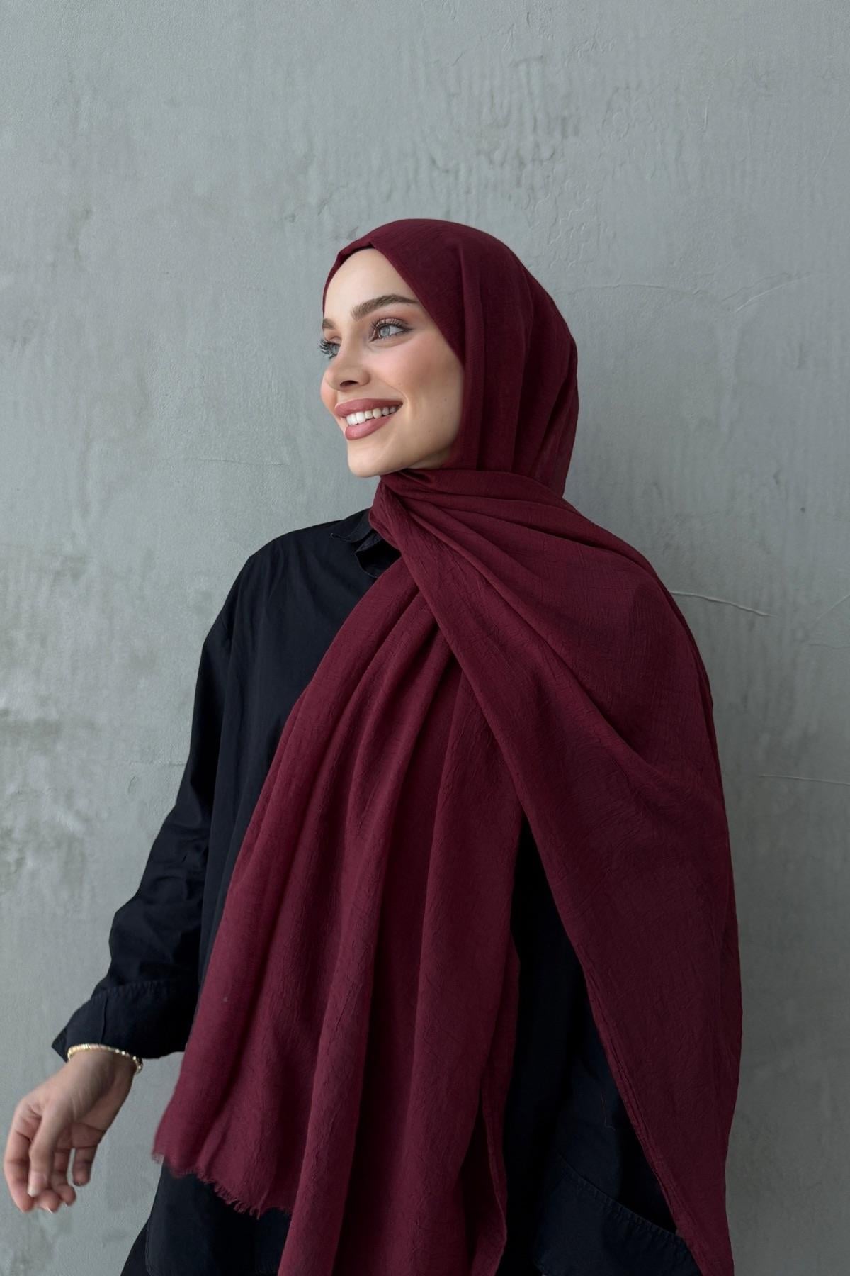 Konfor Şal Bordo