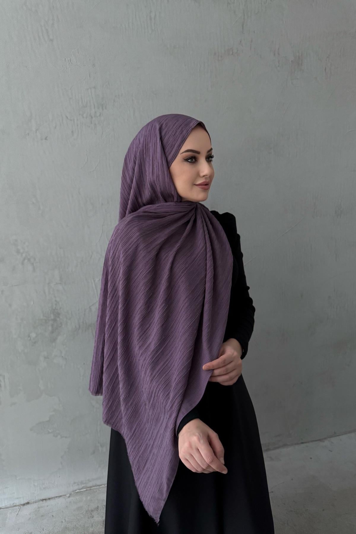 Lila Peru Şal