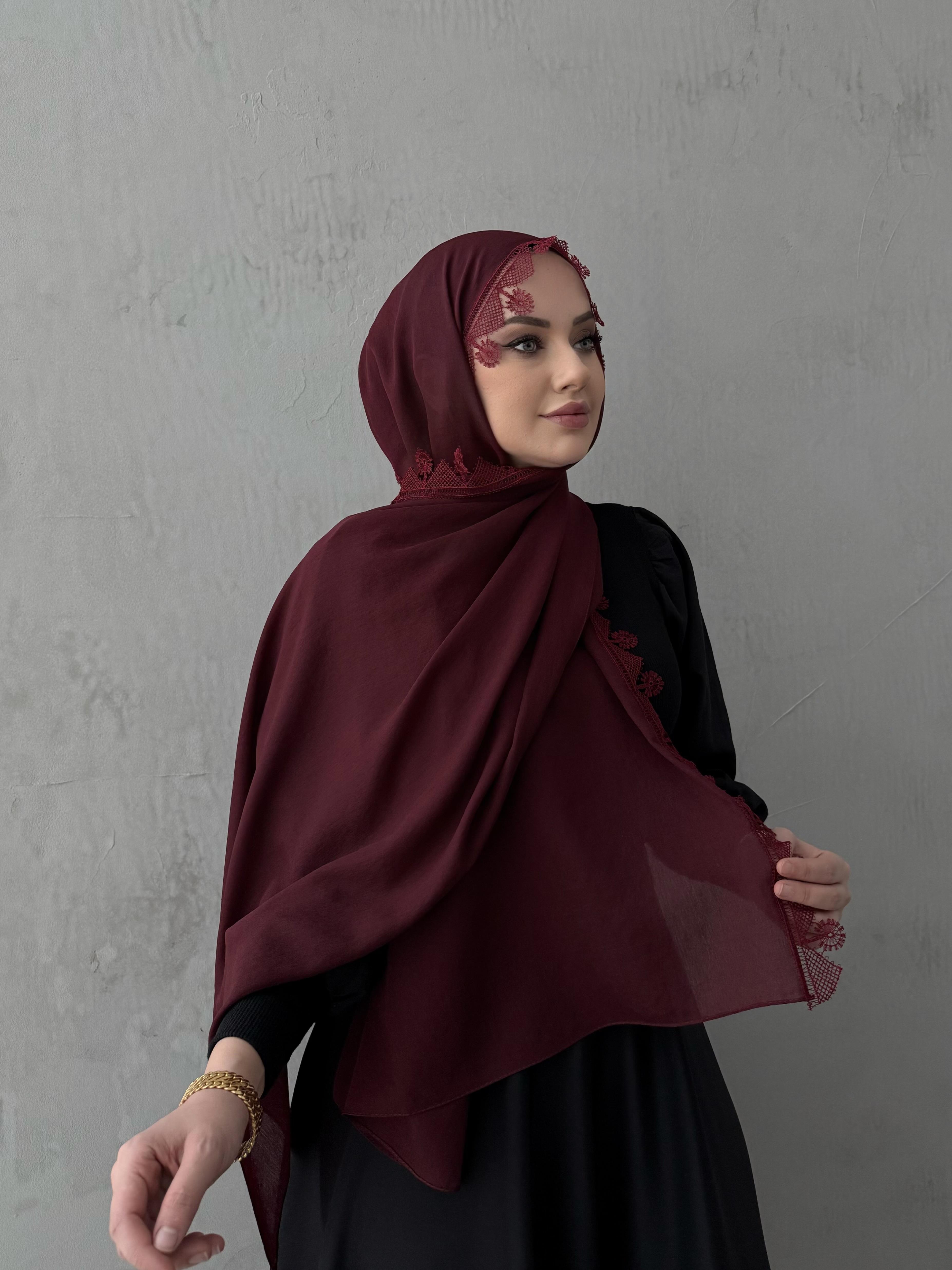 Oya Şal Bordo