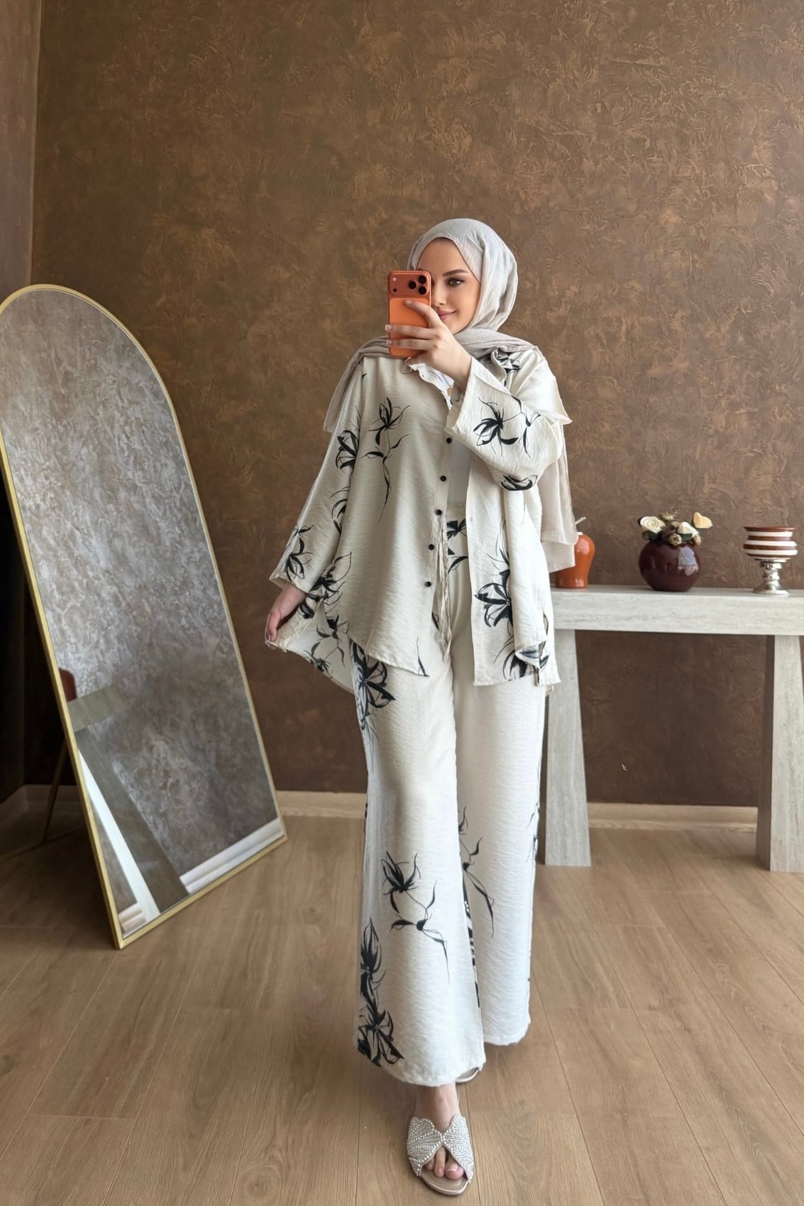 Pamuk Keten Takım Marina Vizon