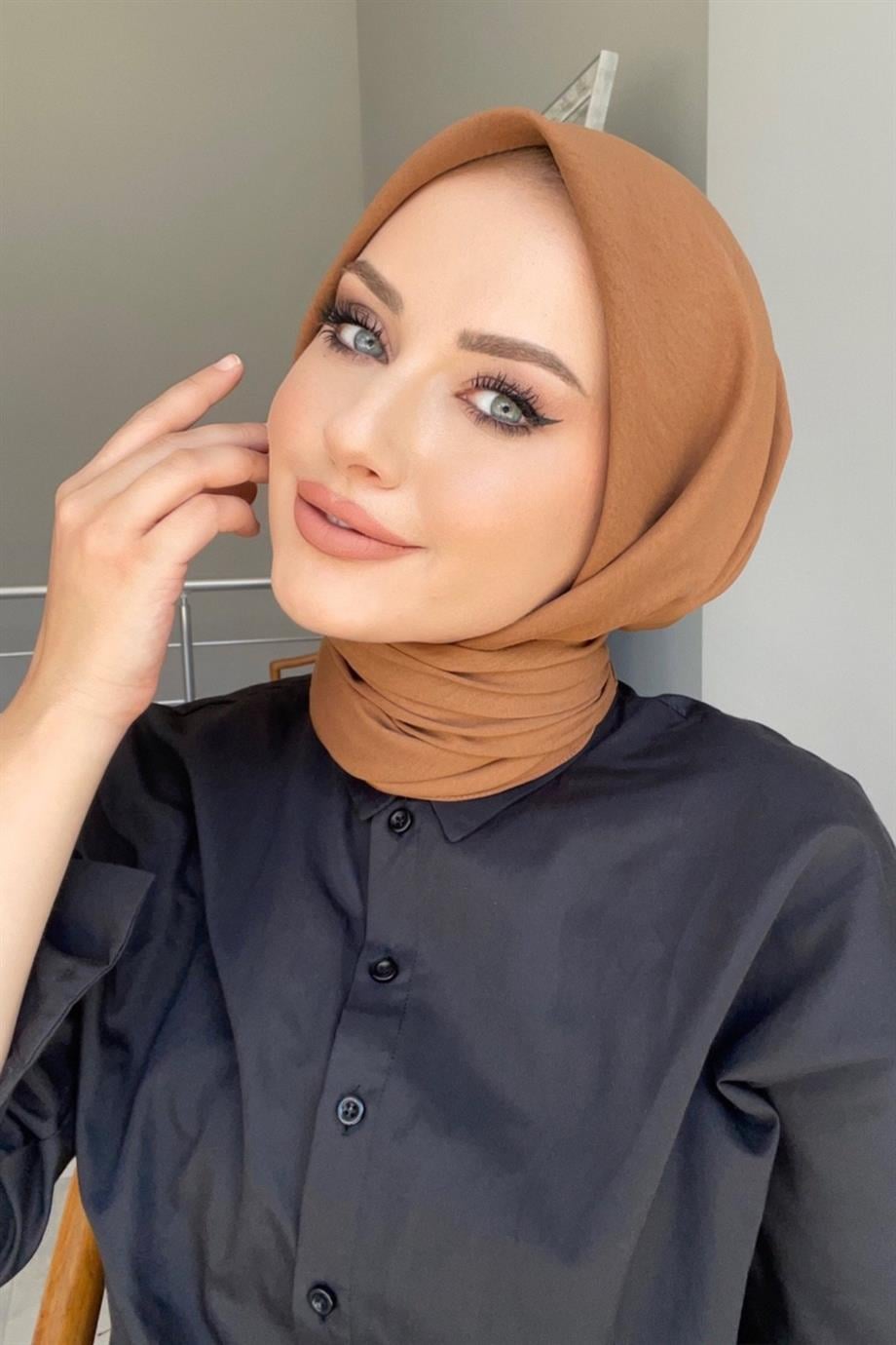 Taba Pamuk Caz Eşarp