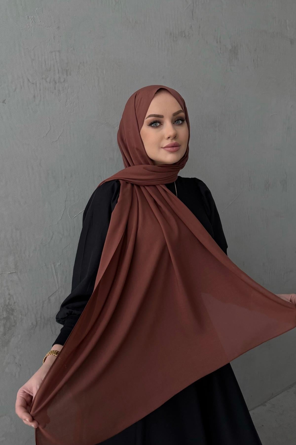 Tarçın Royal %100 Pamuk Şal 
