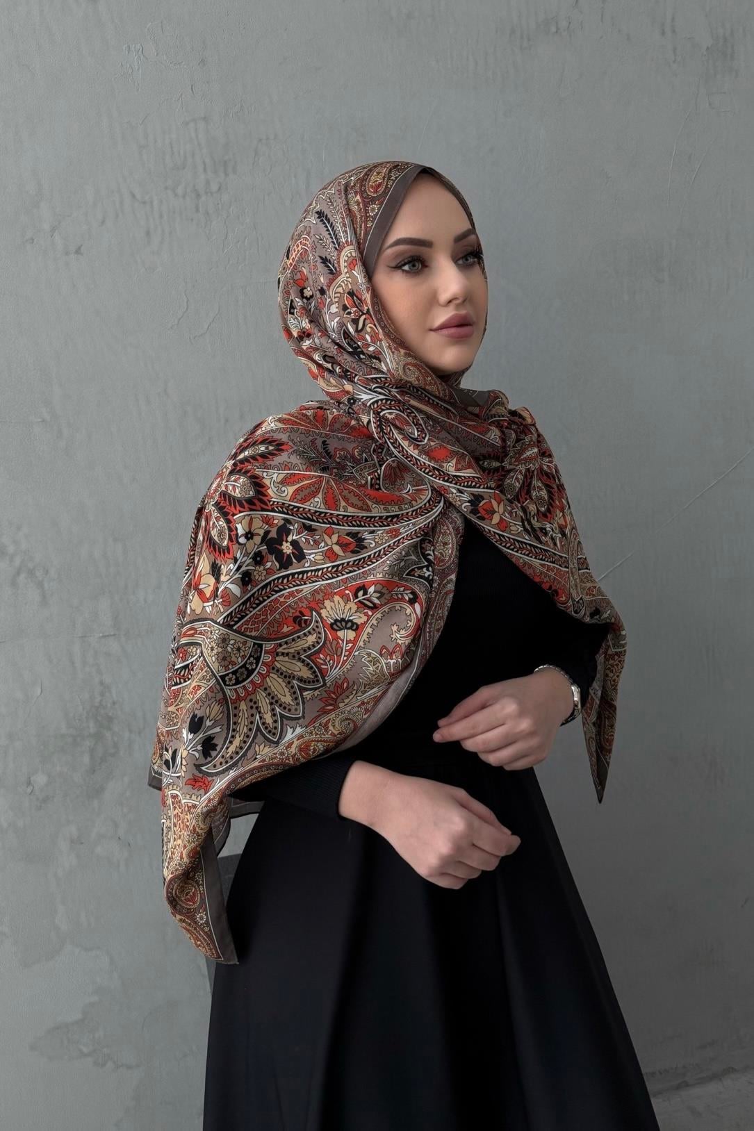 Vizon Esme %100 Koza Pamuk Şal 