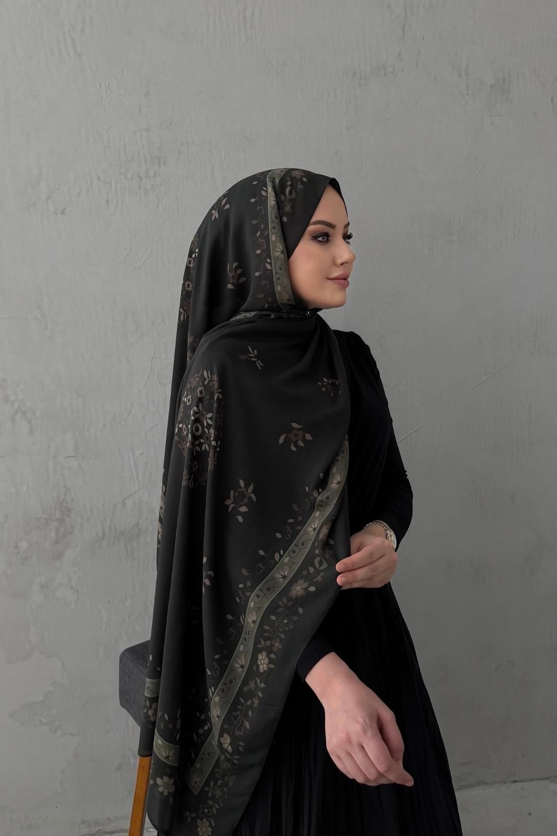 Yeşil Hazerin %100 Pamuk Koza Şal