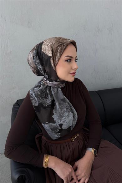 Acı Kahve Efnan Pamuk Eşarp